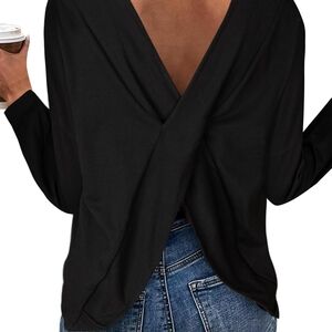 Open-Back Women's Blouse (0072)